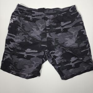 Kirkland Signature Dark Camo Swim Shorts